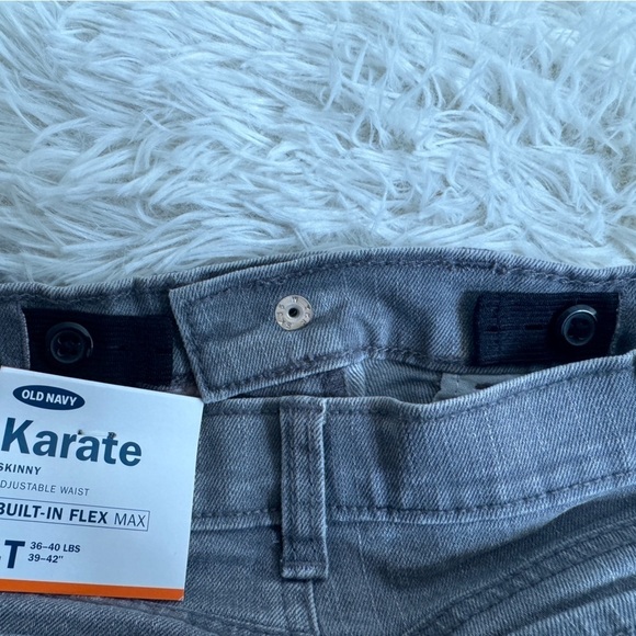 NEW WITH TAG OLD NAVY BOY Karate Skinny Gray Jeans size 4T - Picture 4 of 16